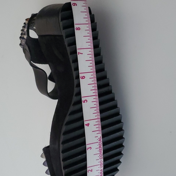 Pedro Garcia Fortuna Studded Wedge Sandles - Picture 13 of 13